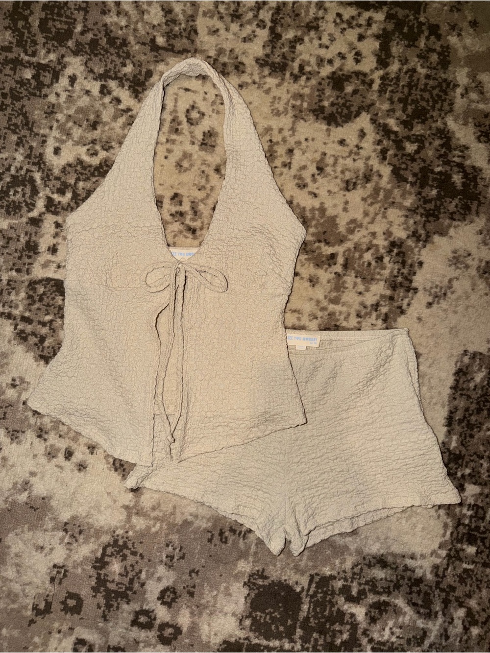 Halter Tank & Shorts Set (XS)